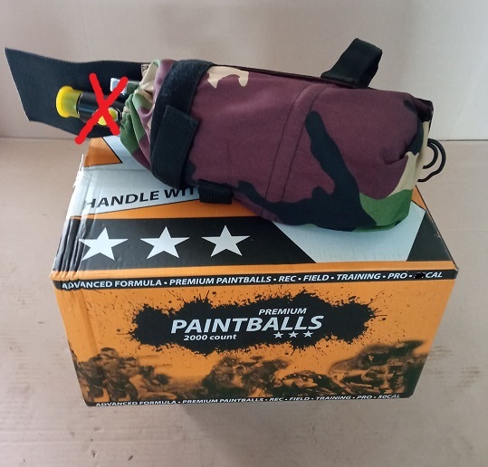Paintballs Premium Field Cal.68; 2000 Unds.+ Bolsa Botellas - *Envío Gratis 1/3 Dias.